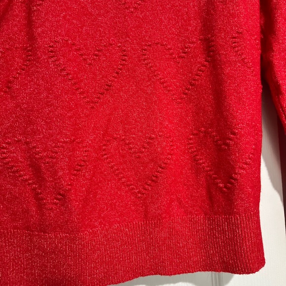 Loft red sweater - Picture 3 of 4